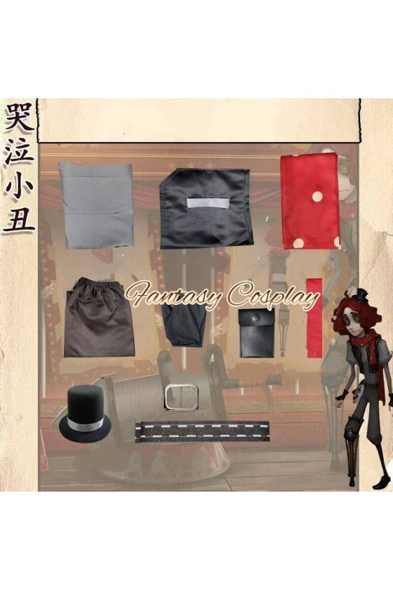 Identity V Joker Weeping Clown Cosplay Costume